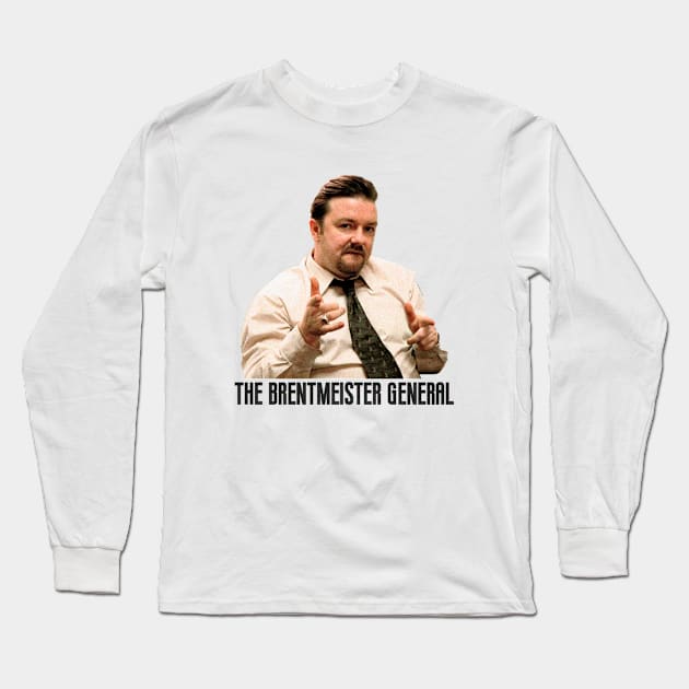 The Brentmeister General - The Office UK David Brent Long Sleeve T-Shirt by zap